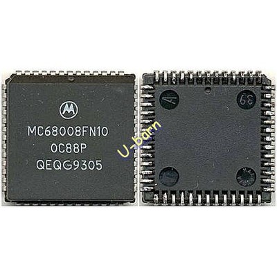 MOT MC68008FN10 PLCC Integrated Multi-protocol Processor #lk