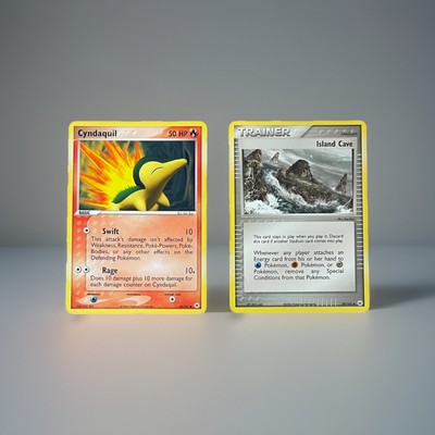 Cyndaquil 59/101 Hidden Legends Common Non Holo LP Pokemon DNA GAMES Card