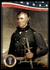 2018 POTUS Historic Autographs Zachary Taylor #12
