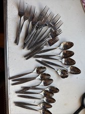 Vintage Spoons Forks Set Of 26 Pieces