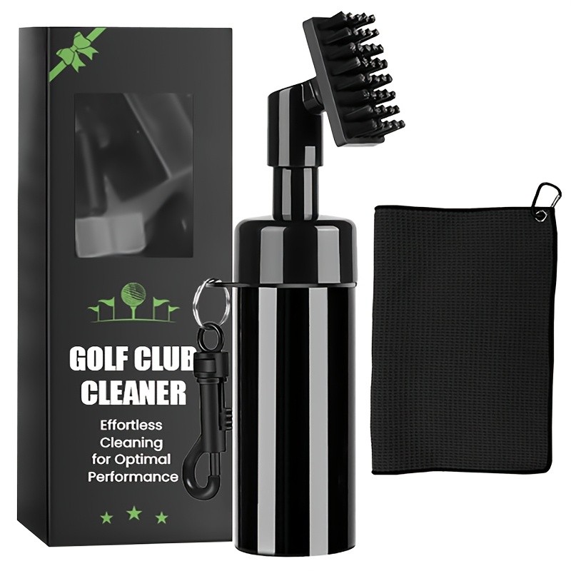 And Brush Set, 16x16 Inch & Splash Golf Club Cleaner Brush Set