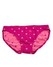 Victoria's Secret Body by Victoria Seamless Bikini Panty Pink Heart Print