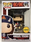 Funko Pop CHASE Rocks AC/DC Agnus Young CHASE Vinyl Figure #91 w/PROTECTOR 602-1