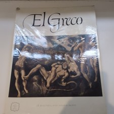 Vintage Express Art book EL GRECO  16 Colour Prints VGC
