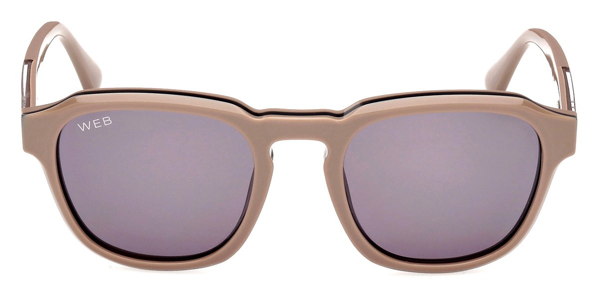 Солнцезащитные очки Web WE0370 Мужские блестящие бежевые 52 мм Новые, 100% подлинные
