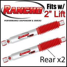 Rancho Rs9000xl Rear Shocks Pair Fits 1994-1996 Dodge Ram 2500 4wd W2 Lift