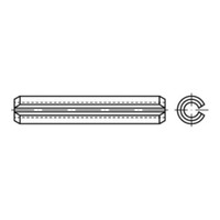 Reyher Spannstifte Iso 8752 Federstahl 9 X 50 (100 StüCk)