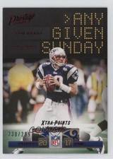 2021 Panini Prestige Any Given Sunday Xtra Points Red 230/299 Tom Brady 19zq