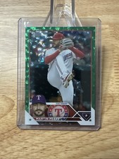 2023 Series 1 Base Green Foil #261 Martin Perez /499 - Texas Rangers
