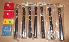 10 PC. VTG Mixed Lot of Generous Size Plastic Dime Store Novelty Toys NOS Cute!