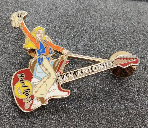 Hard Rock Cafe San Antonio Guitarist Pin LE Limited Edition City Pin