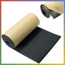 Neoprene Foam Rubber Sheet 1/2 Inch Thick 12 x 54 Inch Adhesive for Gaskets Damp