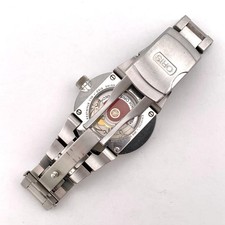 ORIS 7595 Auto Analog Wristwatch stainless steel 41mm navy bezel model 8