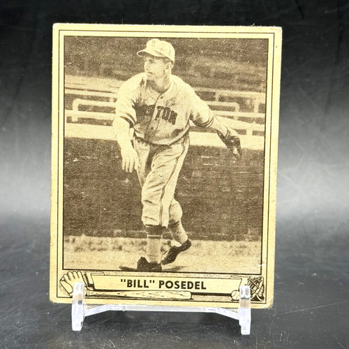 Bill Posedel #58 1940 Play Ball card