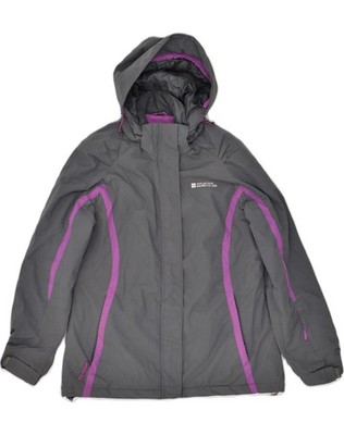 Mountain Warehouse Damen Windbreaker Jacke mit Kapuze UK 10 Small grau IQ10