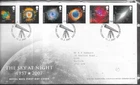 GB QEII FDC 2007 The Sky at Night 1957-2007 Hand Cancel  (010)