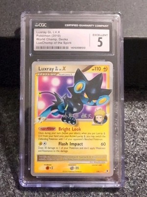 Luxray GL LV.X - Pokemon 2010 World Champ Deck LuxChomp Of The