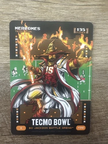 Bo Jackson Battle Arena Tecmo Bowl Merlomes Fire #3 - Patrick Mahomes
