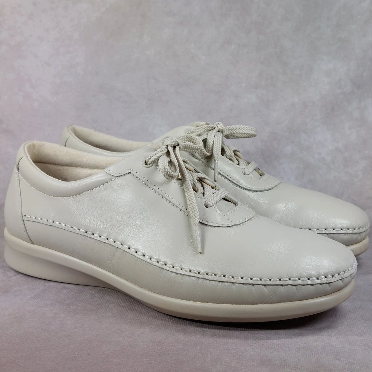 Stivaletti SAS Bethany In Pelle Beige – Tacco 3,2 Cm – Plantare Rimovibile – 39 EU - 2