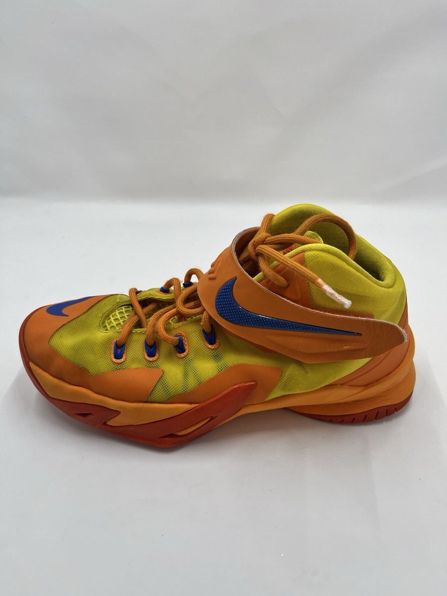 Size 6 (GS) - Nike LeBron Zoom Soldier 7 Low Tour Yellow for sale