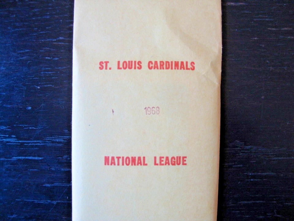 SUPER CLEAN! APBA BASEBALL ORIGINAL & COMPLETE 1968 SEASON PLAYER CARDS + XBs - Image 3 of 4