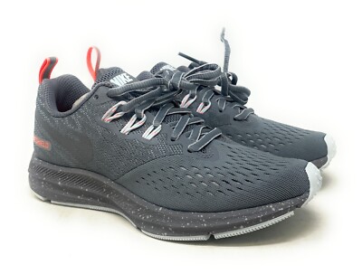 Womens Nike Zoom Winflo 4 Shield Size 5 (Cool Grey/Mtlc Cool Grey)