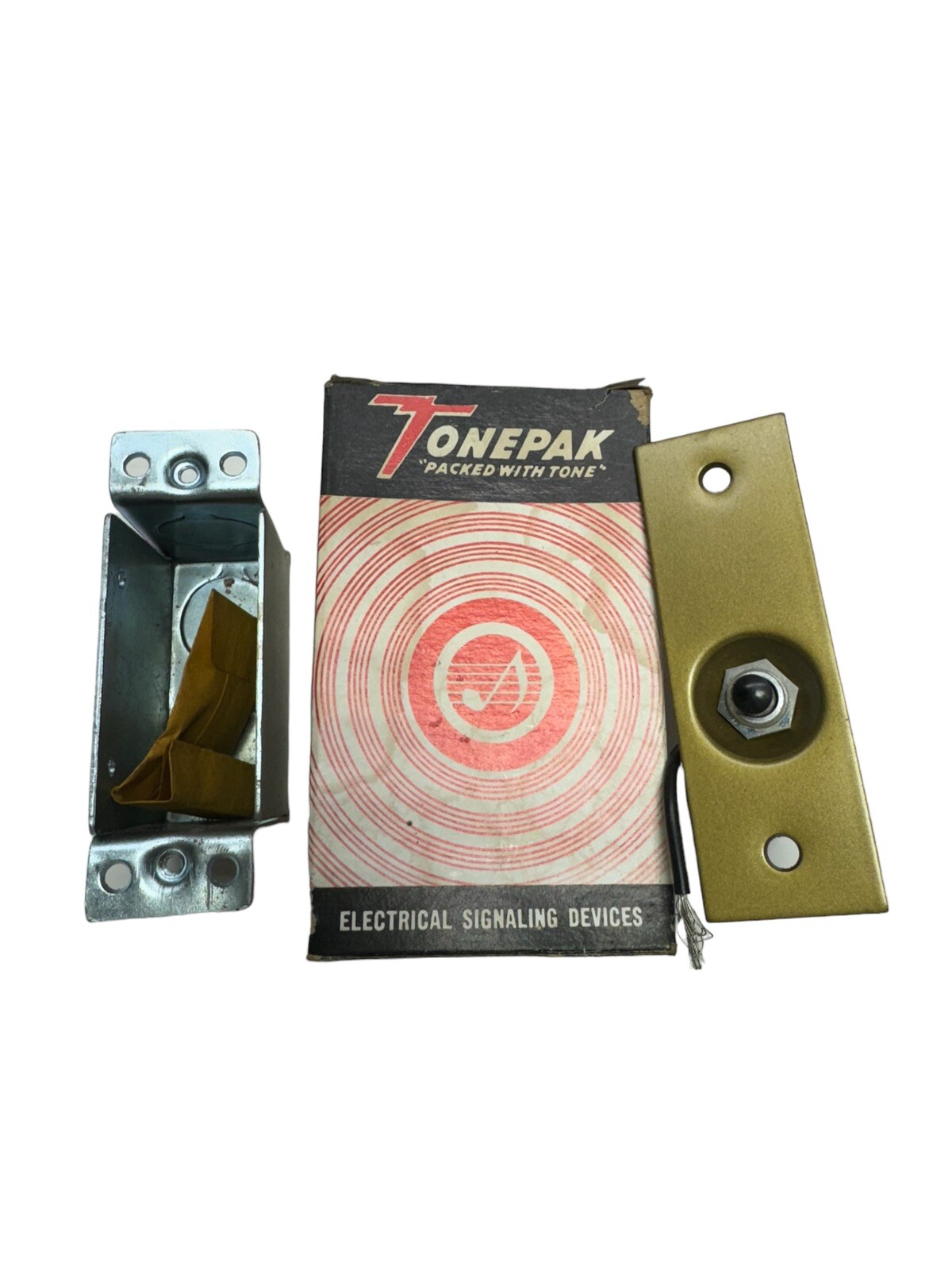 Vintage Tonepak 210DN Electric Closet Door Light Switch, Door Open