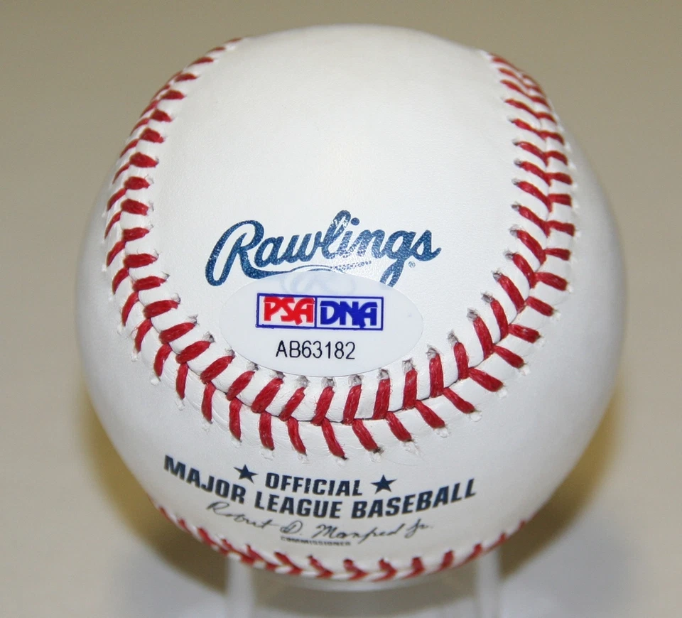 Miguel Sano Firmado Oficial Grandes Ligas Béisbol PSA/DNA AB63182 Gemelos Foto 2 de 2