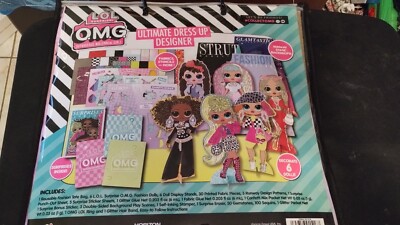 lol ultimate dress up designer Amazon.com: L.O.L. Surprise! O.M.G. Ultimate Fashion Designer by Horizon Group USA, Color & Create Outfits & Make-Up Looks for The O.M.G. Sisters, Includes 2 Sketchbooks, 5 Surprises, Stickers, Stencils & More :