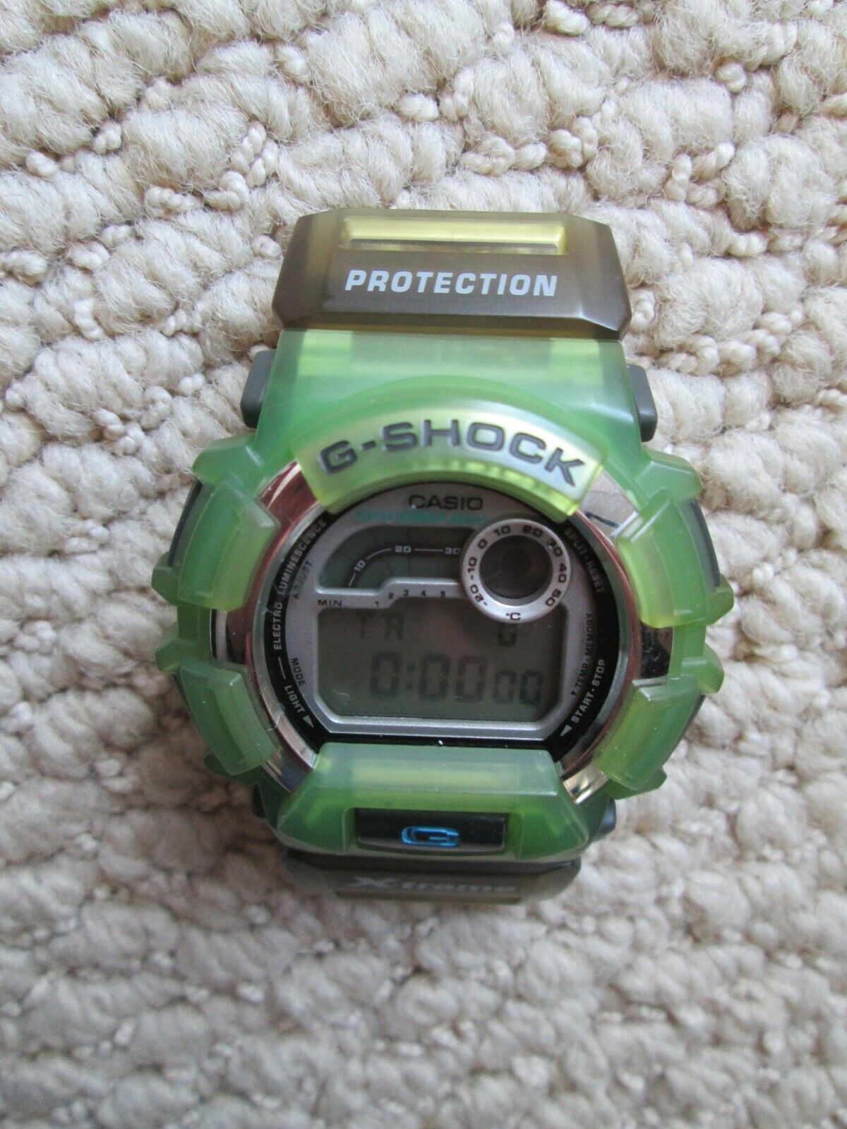 CASIO G-Shock X-treme, Jade Green, DW-9500 / 1681, clean 