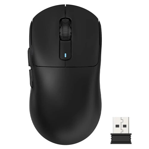 Lightweight Wireless Gaming Mouse with 3 Modes - 2.4G USB-C Wired Bluetooth Connectivity for Ultimate Gaming Performance