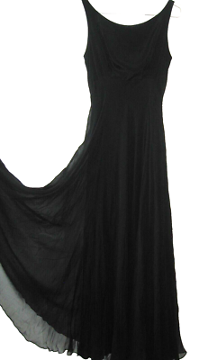 green emerald velvet dress Boho Black Flowy Long Prom Dress main image 1