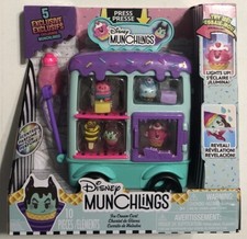 New Disney Munchlings Ice Cream Cart NIP 5 Exclusive Munchlings Lights Up