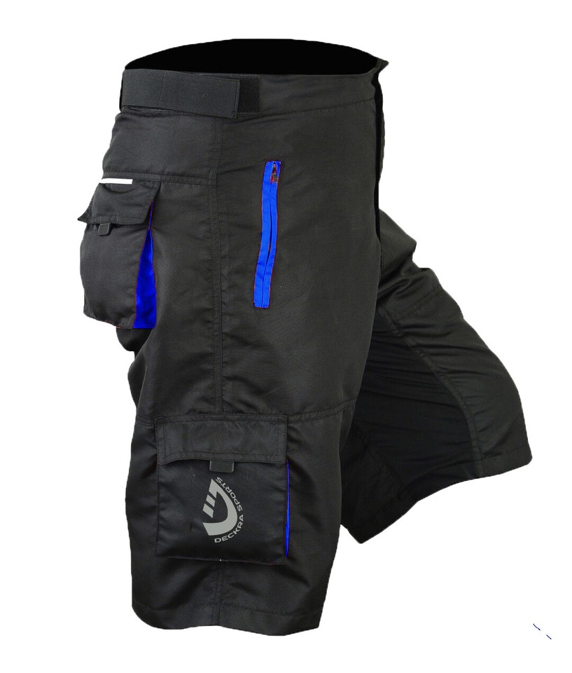 Merida Cycling Shorts Padded Merida Unisex Cycling Shorts – Coolmax Padded Bike Knicks, S To 5XL – Black, Quick-Dry & Comfortable Culotte De Velo Pour Femme Rembourré - Foto 9