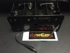 8D Battery Holder Pack Mobile Power Supply For CCTV Wireless Camera-Mic-DVR TX