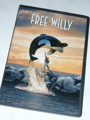 Free Willy DVD 1993 family movie Jason James Richter Keiko the