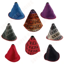 Gradient Universal Racing Cars Shift Boot Sewing Hyper Fabric Shift Knob Cover