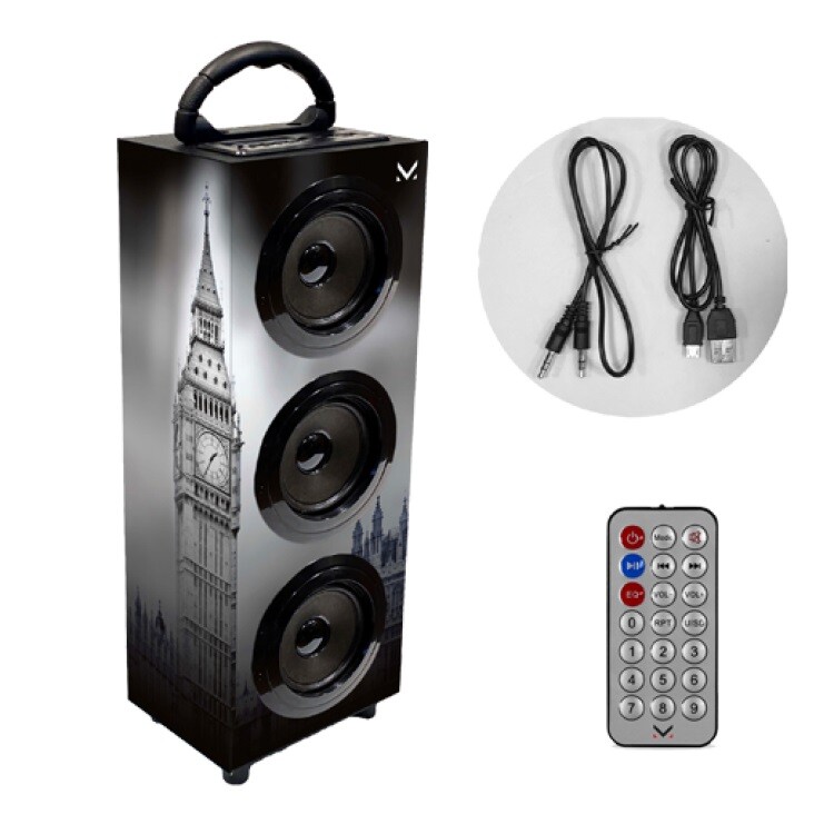 Cassa Torre Majestic TS 100 BT: La Musica Facile per Tutta la Famiglia