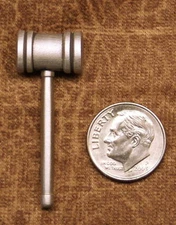 Empire Pewter Gavel Lapel Pin