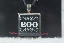 LifeTiles Pendant By Demdaco Made In USA 'Boo' Halloween NEW In Package