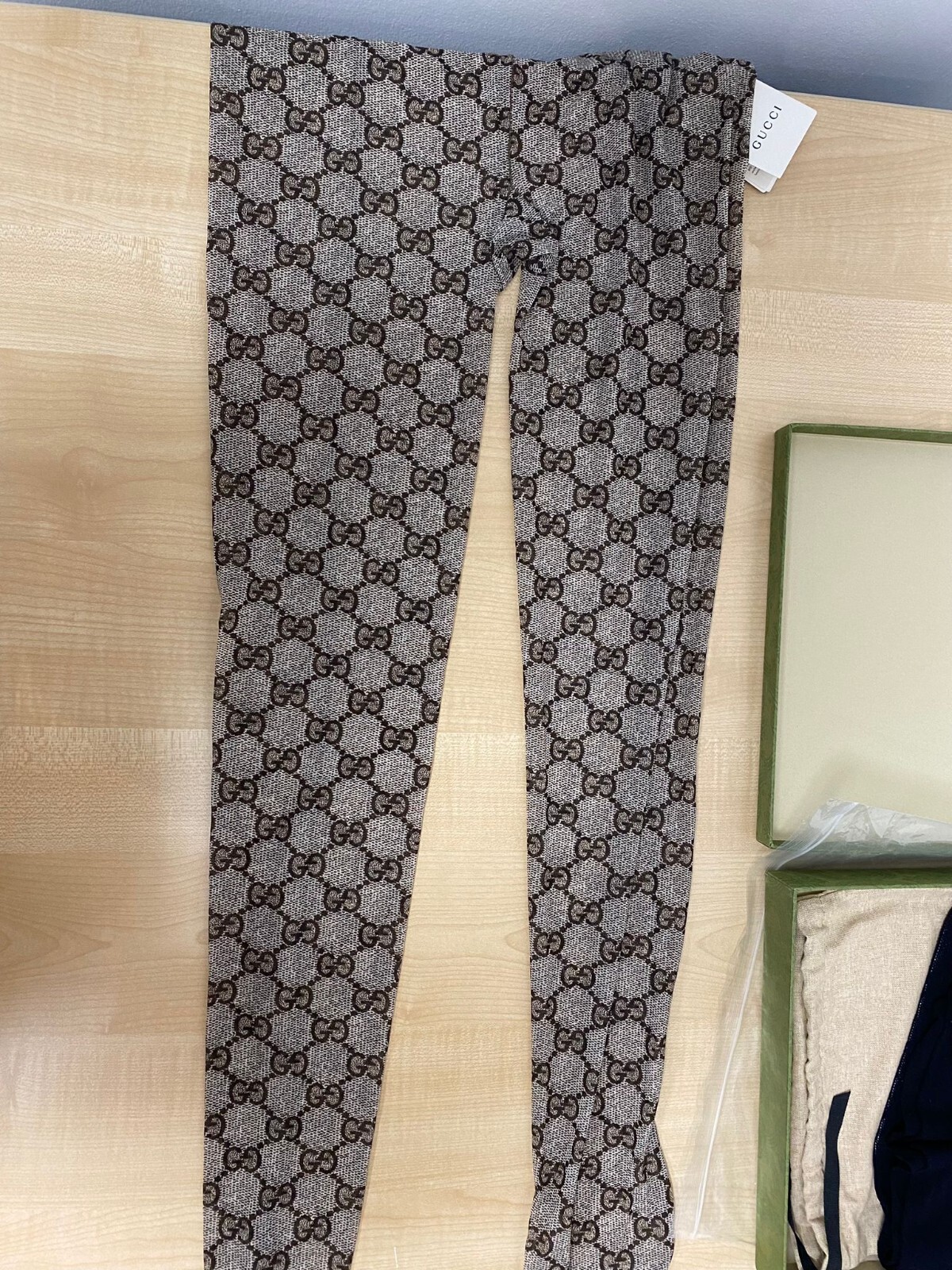 Pair Of Gucci Tights, Brand New, Unworn with Tags, Box And Dustbag Size