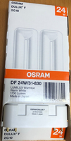 Osram Lumilux Dulux F 24W 31 830 Warm Weiß Fassung 2G 10 4Pin