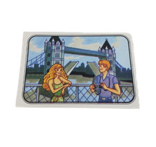 VINTAGE 1983 MATTEL FIGURINE PANINI BARBIE ALBUM STICKER NOS NEW OLD STOCK  190