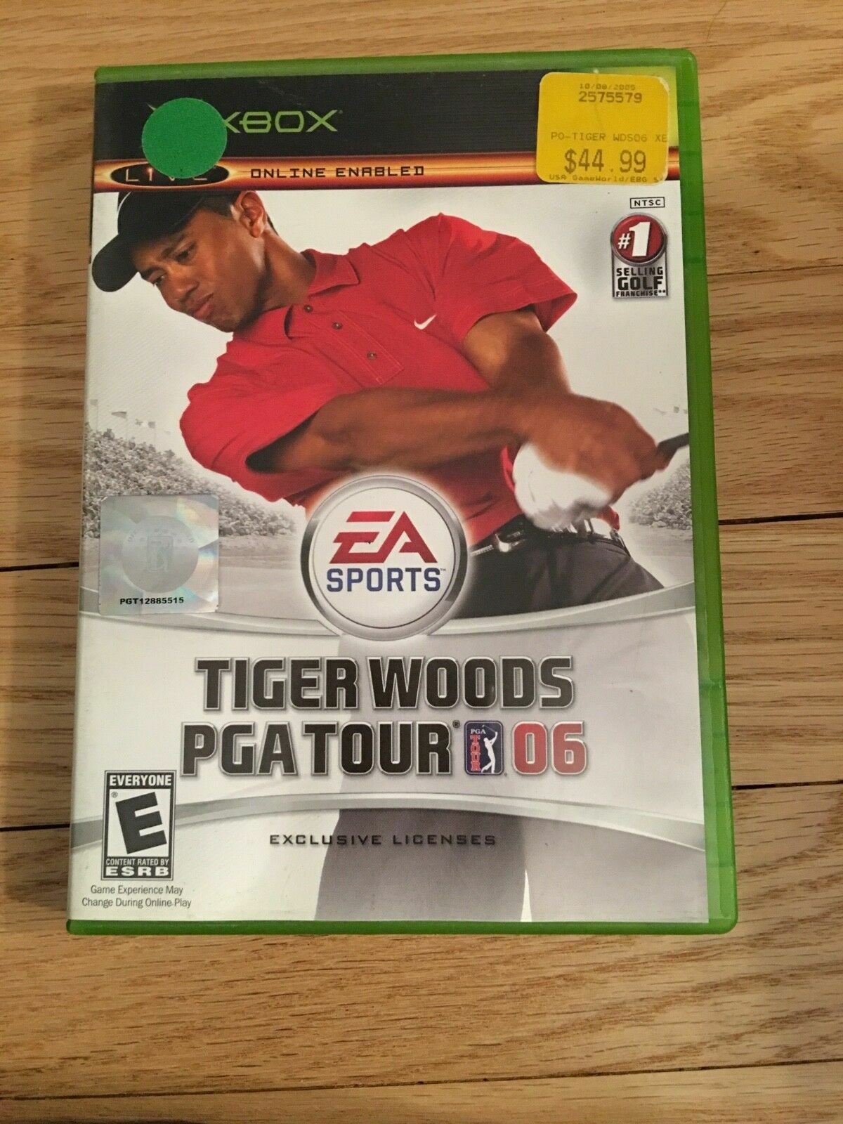 EA SPORTS TIGER WOODS PGA TOUR 06 - XBOX - COMPLETE WITH MANUAL - FREE S/H -(TT)