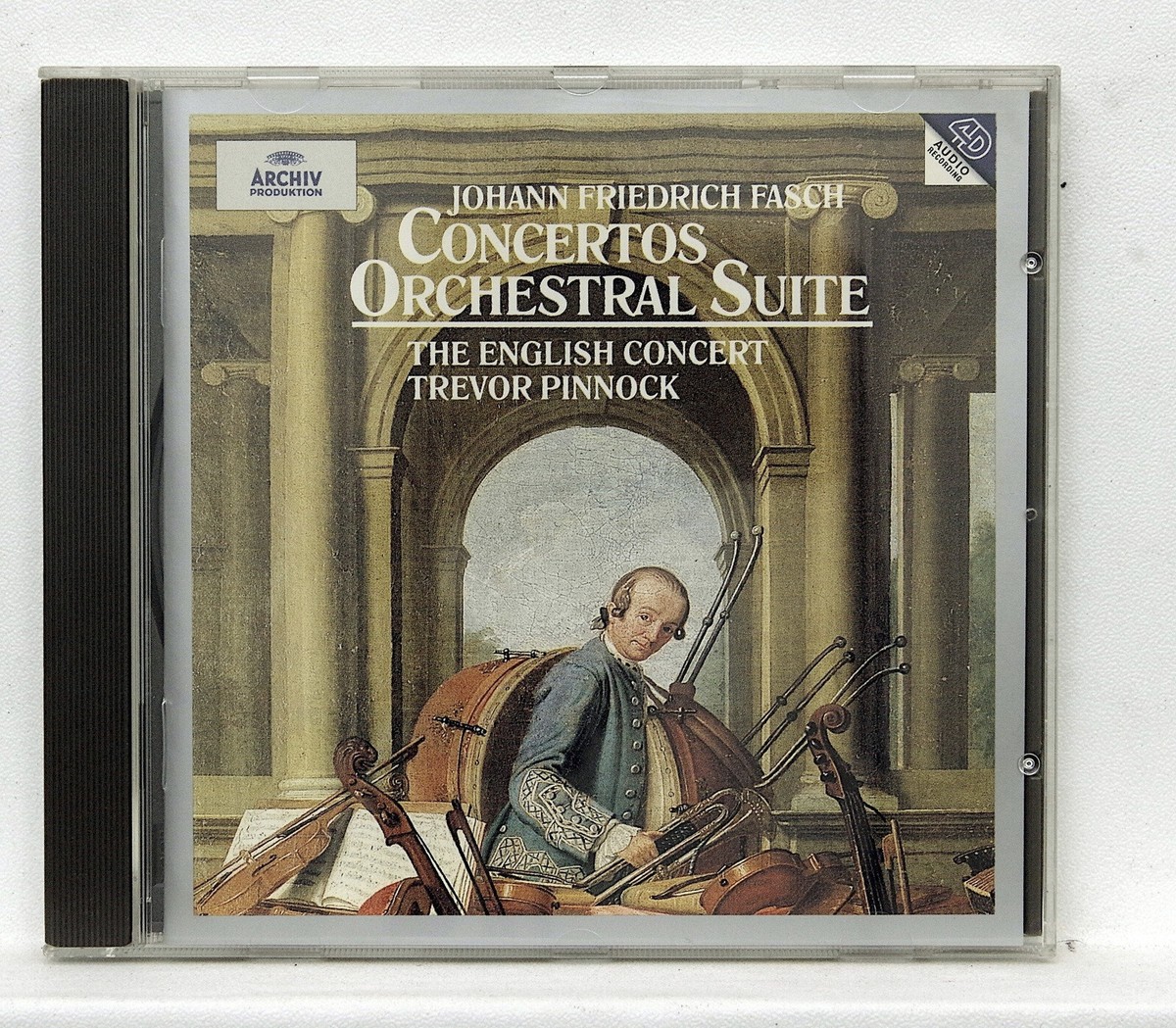 WOOD, GOODWIN, PINNOCK ⸺ FASCH concertos, orchestral suite