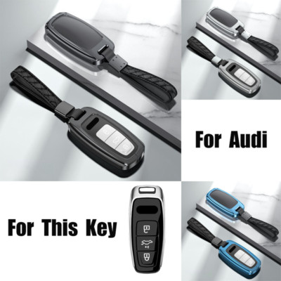 Aluminum Alloy Car Key Case Cover For Audi A1 A2 A3 A4 A5 A6 A7 A8 A4L A6L B6 