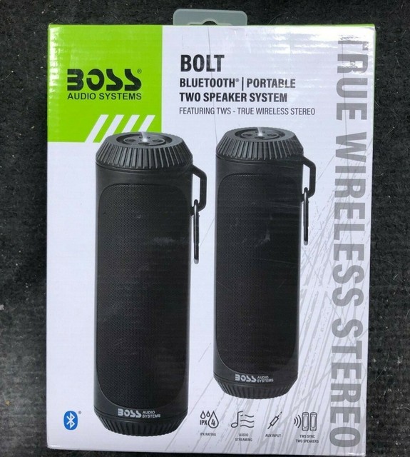 Boss Audio Bolt Marine Bluetooth Speaker With Flashlight boltblk for