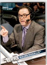 2017 Topps WWE #51 Mauro Ranallo Bronze