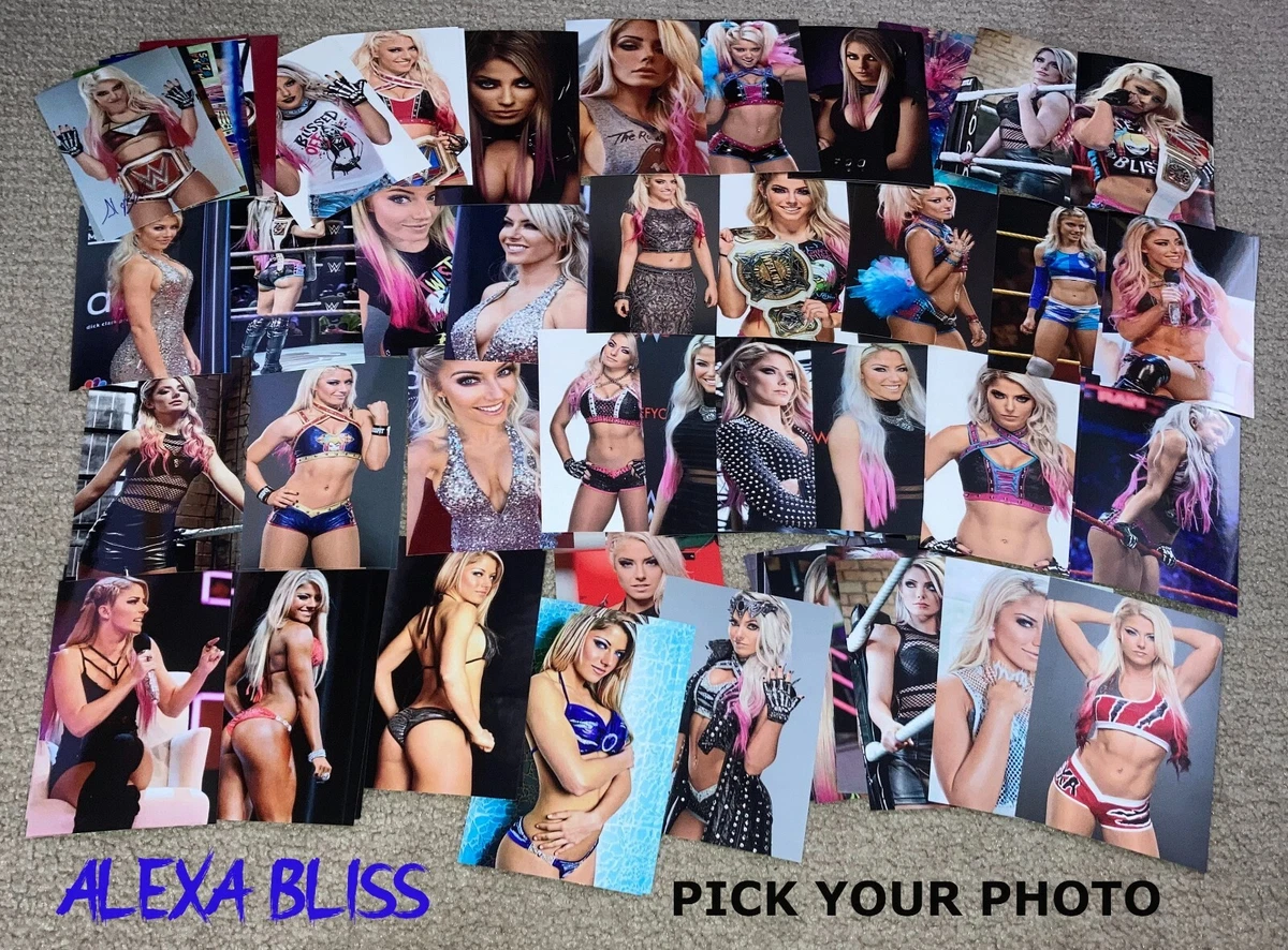 ALEXA BLISS ❤ FOTO LUCIDA 4x6 ~ a scelta ❤ modello sexy diva wrestler | eBay