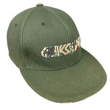Quiksilver Flexfit Hat Mens One Size Fits All Olive Green Cotton/Spandex Blend